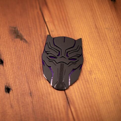 The Black Panther - Stainless Badge in Saudi Arabia