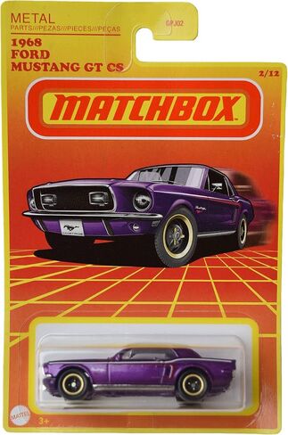 Matchbox 1968 Ford Mustang GT CS - Purple 2/12 in Saudi Arabia