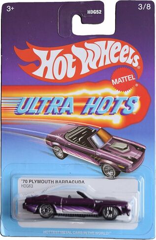Hot Wheels '70 Plymouth Barracuda, Ultra Hots 3/8 in Saudi Arabia