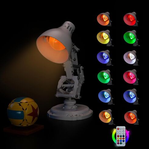 LED Lighting Compatible with Lego 21357 Pixar Luxo Jr. Lamp，Light Kit Compatible with Lego Ideas Disney 21357, NOT Included The Model Set JUST Lights(Colorful Version) in Saudi Arabia
