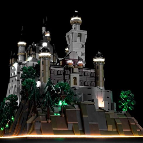 إضاءة LED متوافقة مع LEGO 21063 Neuschwanstein Castle ، مجموعة ضوء مطورة متوافقة مع LEGO Architecture 21063 ، لم تتضمن مجموعة النموذج - فقط الأضواء in Saudi Arabia