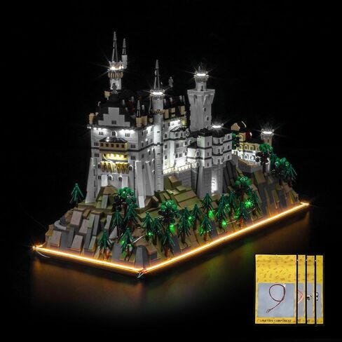 إضاءة LED متوافقة مع LEGO 21063 Neuschwanstein Castle ، مجموعة ضوء مطورة متوافقة مع LEGO Architecture 21063 ، لم تتضمن مجموعة النموذج - فقط الأضواء in Saudi Arabia