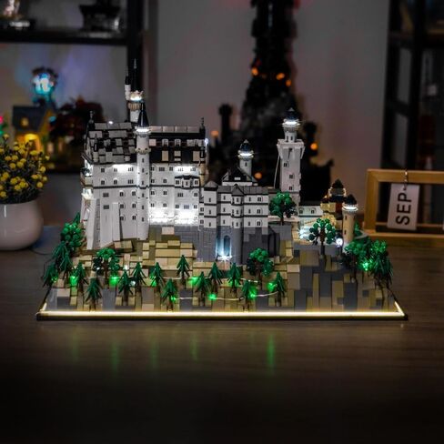 إضاءة LED متوافقة مع LEGO 21063 Neuschwanstein Castle ، مجموعة ضوء مطورة متوافقة مع LEGO Architecture 21063 ، لم تتضمن مجموعة النموذج - فقط الأضواء in Saudi Arabia