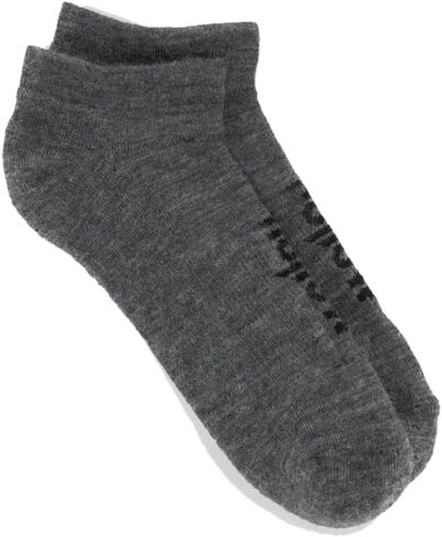 جوارب HOLLOW Alpaca No Show للرجال والنساء، الجري، المشي لمسافات طويلة، في الهواء الطلق، مصممة للراحة والأداء، لا تسبب الحساسية، خفيفة الوزن، ماصة للرطوبة مع بطانة وسادة، متوسط، أسود in Kuwait