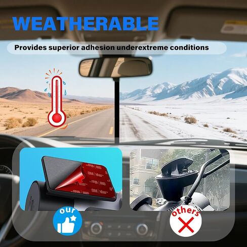 3M VHB Double-Side Mounting Eclcles Dircles ، قطره 2in ، مقاوم للماء ، شريط التثبيت الثقيل المقاوم للحرارة للزخرفة المنزلية ، يشمل 4 منصات لزجة بديلة (الجولة 2*2-40pcs) in Kuwait