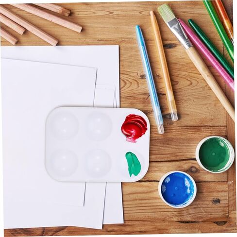 Uonlytech 12pcs بلاستيك ألوان مائية ، فنان سطح سلس ، خلط لخلط الطلاء المريح للطلاء DIY واللوازم الفنية in Kuwait