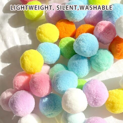 Cat Ball Toy Launcher Gun و 50 Blush Balls و 1 Plastic Gun ، ألعاب Cat تفاعلية ممتعة in Kuwait
