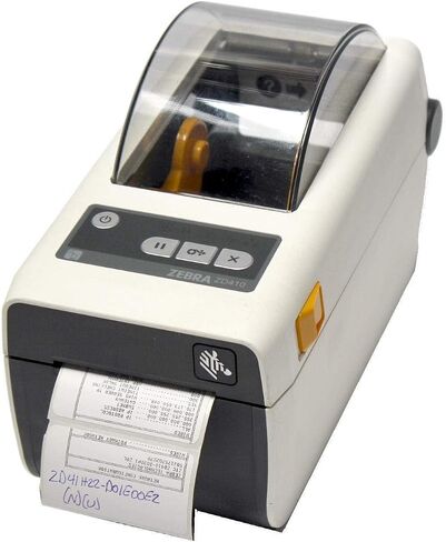 Zebra Technologies ZD41H22-D01E00EZ Series ZD410 Direct Thermal Healthcare Desktop Printer, 203 DPI, 2", US Power Cord, USB 2.0, USB Host, BTLE, Ethernet Module, EZPL in Saudi Arabia