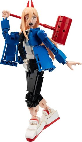 BLDR Chainsaw Man Power Building Set - رقم عمل مفصل قابل للبناء 10 بوصة ، 0123 in Kuwait