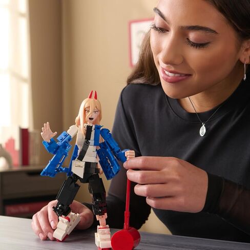 BLDR Chainsaw Man Power Building Set - رقم عمل مفصل قابل للبناء 10 بوصة ، 0123 in Kuwait