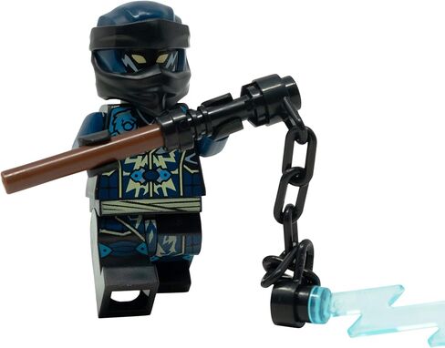 Lego Ninjago Dragons Rising Season 2: Evil Jay Minifigure مع Lightning Scythe in Saudi Arabia
