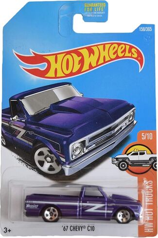 Hot Wheels '67 Chevy C10 - Purple - Hot Trucks 5/10 in Saudi Arabia