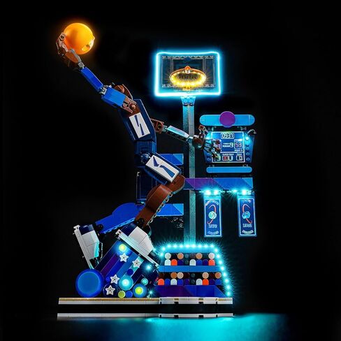ضوء LED المتوافق مع Lego Nike Slam Dunk ، الإضاءة الإبداعية متوافقة مع LEGO 43010 - باستثناء الطوب (ضوء الإصدار الكلاسيكي) in Saudi Arabia