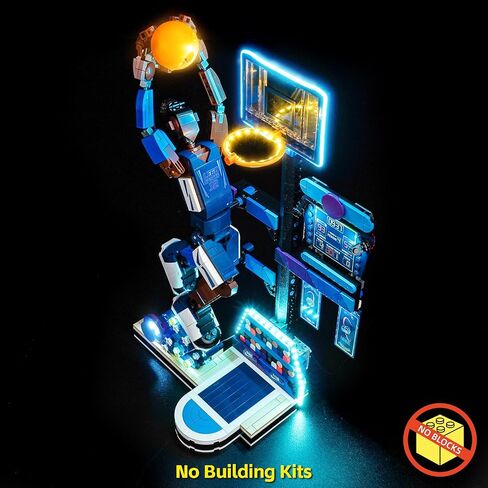 ضوء LED المتوافق مع Lego Nike Slam Dunk ، الإضاءة الإبداعية متوافقة مع LEGO 43010 - باستثناء الطوب (ضوء الإصدار الكلاسيكي) in Saudi Arabia
