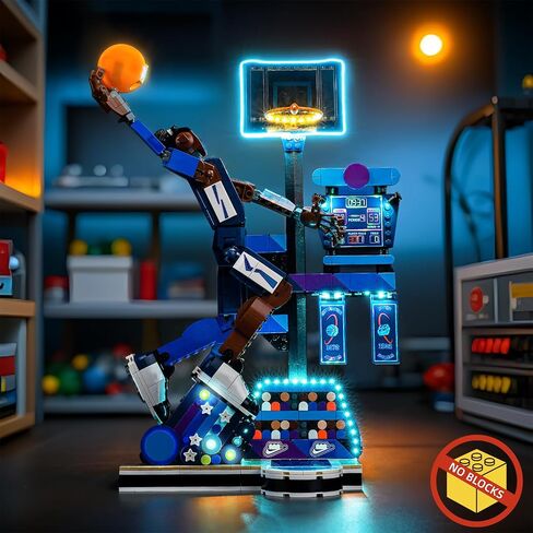 ضوء LED المتوافق مع Lego Nike Slam Dunk ، الإضاءة الإبداعية متوافقة مع LEGO 43010 - باستثناء الطوب (ضوء الإصدار الكلاسيكي) in Saudi Arabia