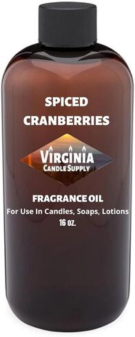 Spiced Cranberries Fragrance Oil (Our Version of The Brand Name) (16 oz Bottle) for Candle Making, Soap Making, Tart Making, Room Sprays, Lotions, Car Fresheners, Slime, Bath Bombs, Warmers…… in Saudi Arabia