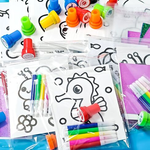 Cinrobiye 168 PCS Foil Art Craft Active for Kids ， كتب التلوين بشكل كبير للأعمار 2-4-8-12 اللوازم الفنية الممتعة صفحات النشاط الإبداعية DIY لجوائز الفصول الدراسية. in Kuwait