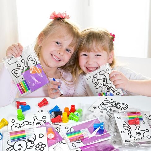 Cinrobiye 168 PCS Foil Art Craft Active for Kids ， كتب التلوين بشكل كبير للأعمار 2-4-8-12 اللوازم الفنية الممتعة صفحات النشاط الإبداعية DIY لجوائز الفصول الدراسية. in Kuwait