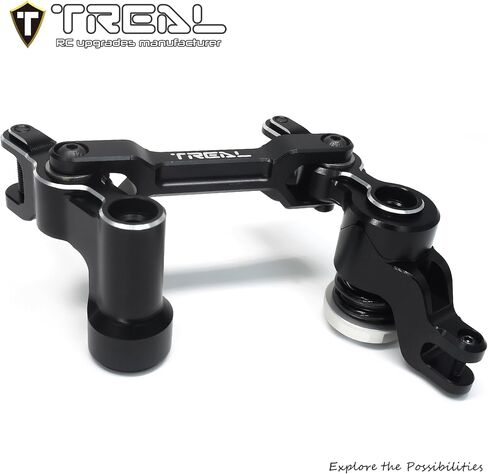 TREAL Aluminium 7075 SAVO SAVER SEVER Bell Dranks متوافقة مع 1/6 XRT ، السيارة الرملية (أسود) in Saudi Arabia