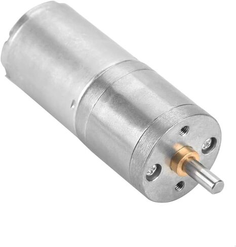 25 مم DC 12V 25GA 370 محرك التروس المعدني منخفض السرعة للأقفال الإلكترونية الروبوتات الستائر الكهربائية والأبواب المعدنية الأداء هادئًا عالي الأداء لمخاليط مراقبة معدات مراقبة الحيوانات الأليفة ومغذيات الحيوانات الأليفة in Saudi Arabia