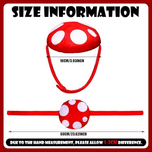 أزياء فطر عيد الهالوين للكلاب الفطر الأبيض مع قبعة النقطة الحمراء للقطط الأليفة هالوين عيد الميلاد in Kuwait