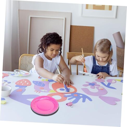 VALICLUD 60Pcs Colorful Drawing Plates Painting Trays for Creative Hand Drawing Supplies for Art Projects Parent Activities in Saudi Arabia