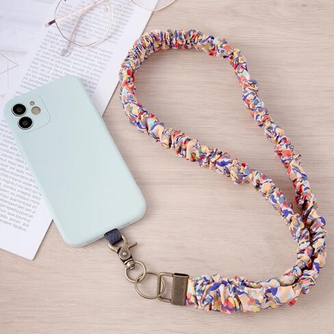 Retractable Scrunchie Lanyard, Scrunch Lanyard Teacher, Scrunchie Teacher Lanyards for ID Badges, Keys in Saudi Arabia
