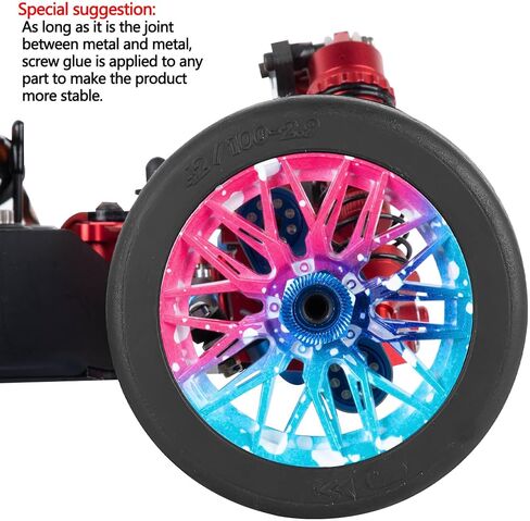 إطارات عجلات RC Rubber لـ 1/8 Typhon 6S BLX ، 1/7 مخالفة 6S BLX ، لا حدود لها ، وعجلات الطرق السريعة 4pcs إطارات إطارات إطارات إطارات ناعمة ، أخضر in Saudi Arabia