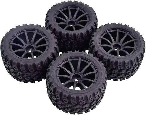 ل TRXS 1/16 لإطارات الإطارات المطاطية E-Revo 80 مم مقرن 12 مم 4 PCS 1/16 TRACK TYRE RC CAR TIRES in Saudi Arabia