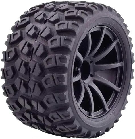 ل TRXS 1/16 لإطارات الإطارات المطاطية E-Revo 80 مم مقرن 12 مم 4 PCS 1/16 TRACK TYRE RC CAR TIRES in Saudi Arabia
