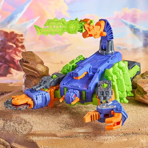 Transformers CYBERWORLD Scorponok Strike Battle Set, Converting Action Figure Playset with Lights and Sounds, Robot Toys for Boys and Girls 6 and Up in Saudi Arabia