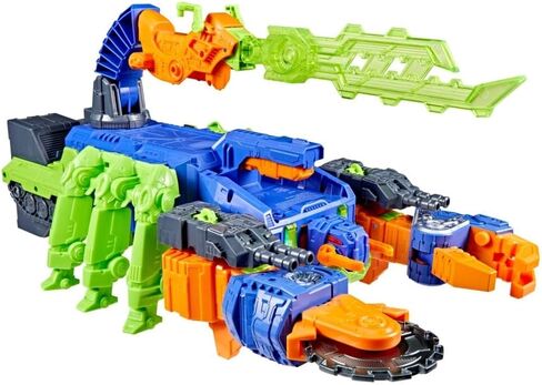 Transformers CYBERWORLD Scorponok Strike Battle Set, Converting Action Figure Playset with Lights and Sounds, Robot Toys for Boys and Girls 6 and Up in Saudi Arabia