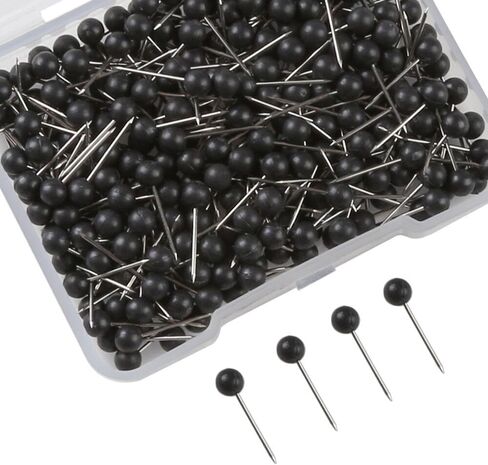 300 PCS MAP TOCKS PUSH PINS RETRO METALLIC COLLES BADS HEAD DEGNKING DIN in Kuwait