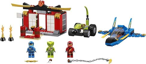 LEGO NINJAGO Legacy Storm Fighter Battle 71703 Ninja Playset Building Toy for Kids Featuring Ninja Action Figures (165 Pieces) in Saudi Arabia