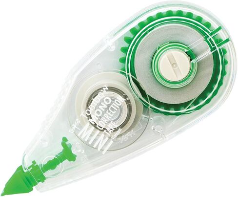 شريط تصحيح صغير أحادي اللون من Tombow 68722 سهل الاستخدام للتصحيحات الفورية، شفاف، 10 عبوات in Kuwait