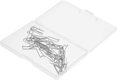 50pcs دبابيس مترقعة على شكل حرف U لخياطة إبرة وضع القماش مجموعة لإبرة اللحف وحرف النسيج لمشاريع الخياطة المنزلية in Saudi Arabia