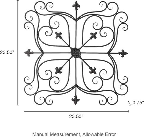 Glitzhome 23.75"L Welcome Metal Rustic Red Truck Wall Decor, Welcome Hanging Sign Decoration for Home Outdoor Indoor in Kuwait