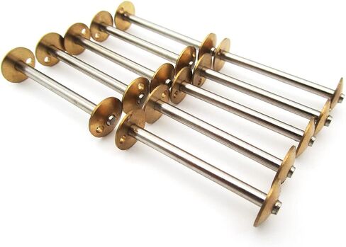 CKPSMS Brand -Steel Bobbins Fit for Singer Class 27 و 127 Machines #8228 - Pack of 10 (8228 10pcs) in Saudi Arabia