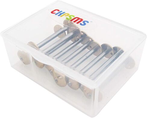 CKPSMS Brand -Steel Bobbins Fit for Singer Class 27 و 127 Machines #8228 - Pack of 10 (8228 10pcs) in Saudi Arabia