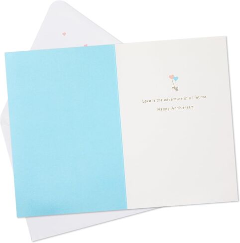 Hallmark Signature Disney/Pixar Up Anniversary Card for Couple (Heart Balloons) in Saudi Arabia