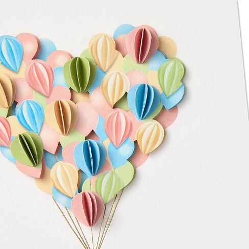 Hallmark Signature Disney/Pixar Up Anniversary Card for Couple (Heart Balloons) in Saudi Arabia