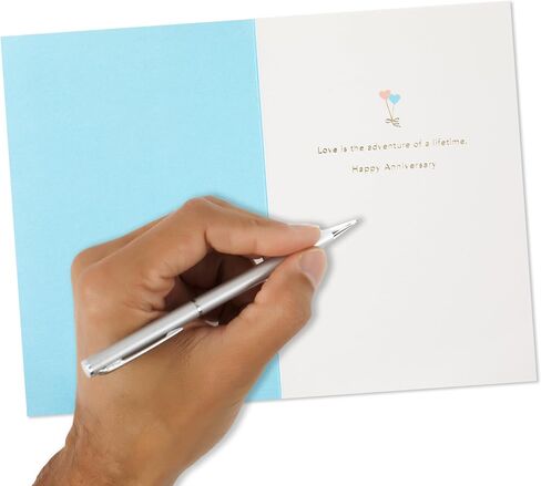 Hallmark Signature Disney/Pixar Up Anniversary Card for Couple (Heart Balloons) in Saudi Arabia