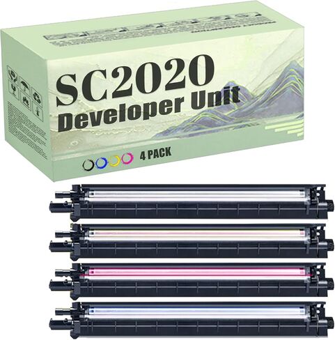 وحدة المطورين بديلة متوافقة SC2020 لـ Xerox Docucentre SC2020CPS SC2020DA SC2022 SC2021 C2000 PRINTER CYAN 60000 PAGES in Kuwait