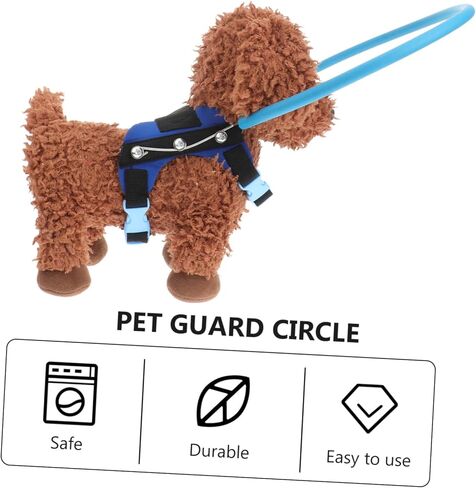 Kisangel Blind Pet Therness Circle Collising Ring For Dogn Dogs من السهل ارتداءها ، XS 11.02 بوصة قطرها in Saudi Arabia