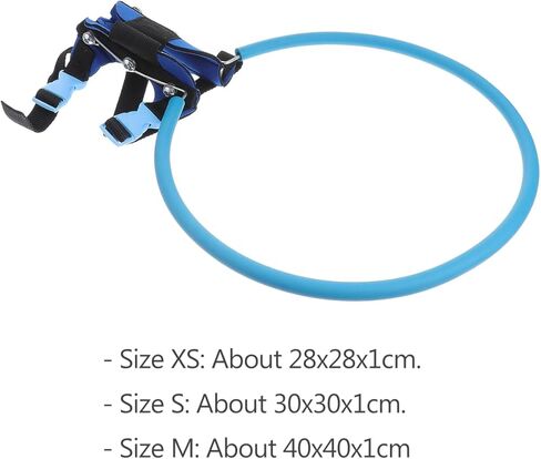 Kisangel Blind Pet Therness Circle Collising Ring For Dogn Dogs من السهل ارتداءها ، XS 11.02 بوصة قطرها in Saudi Arabia