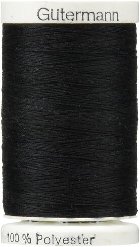 Gtermann Sew-All Thread 547 Yards - Black (2 Pack) - Polyester - All Purpose in Saudi Arabia