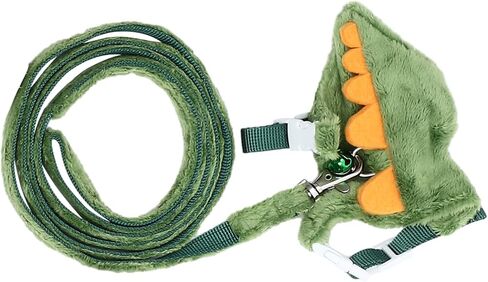 VOSAREA Ferret Vest Harness with Cartoon Design Wear Resistant Leash for Pets Lightweight and Comfortable Easy to Use Walking Rope for Kittens and Ferrets Random Dinosaur in Saudi Arabia