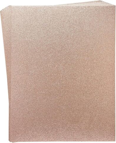 30 Sheets Green Glitter Cardstock Paper for DIY Crafts, Card Making, Invitations, Double-Sided, 300gsm (8.5 x 11 In) in Saudi Arabia