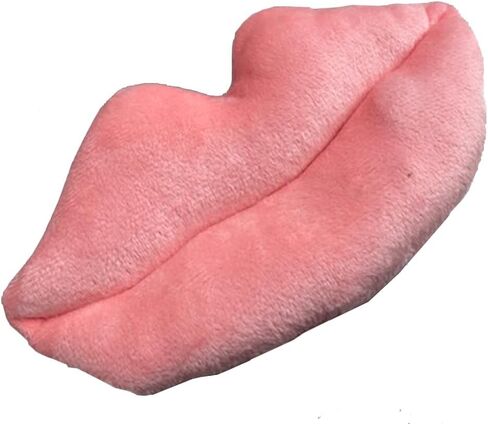 Pink Lips Plush Fetch Dog Afre-Safe ، مادة قابلة للغسل الآلة مع صرير للترابط ، وقت اللعب ، التحفيز العقلي ، التمرين ، التدريب ، والمزيد in Kuwait