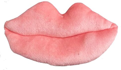 Pink Lips Plush Fetch Dog Afre-Safe ، مادة قابلة للغسل الآلة مع صرير للترابط ، وقت اللعب ، التحفيز العقلي ، التمرين ، التدريب ، والمزيد in Kuwait